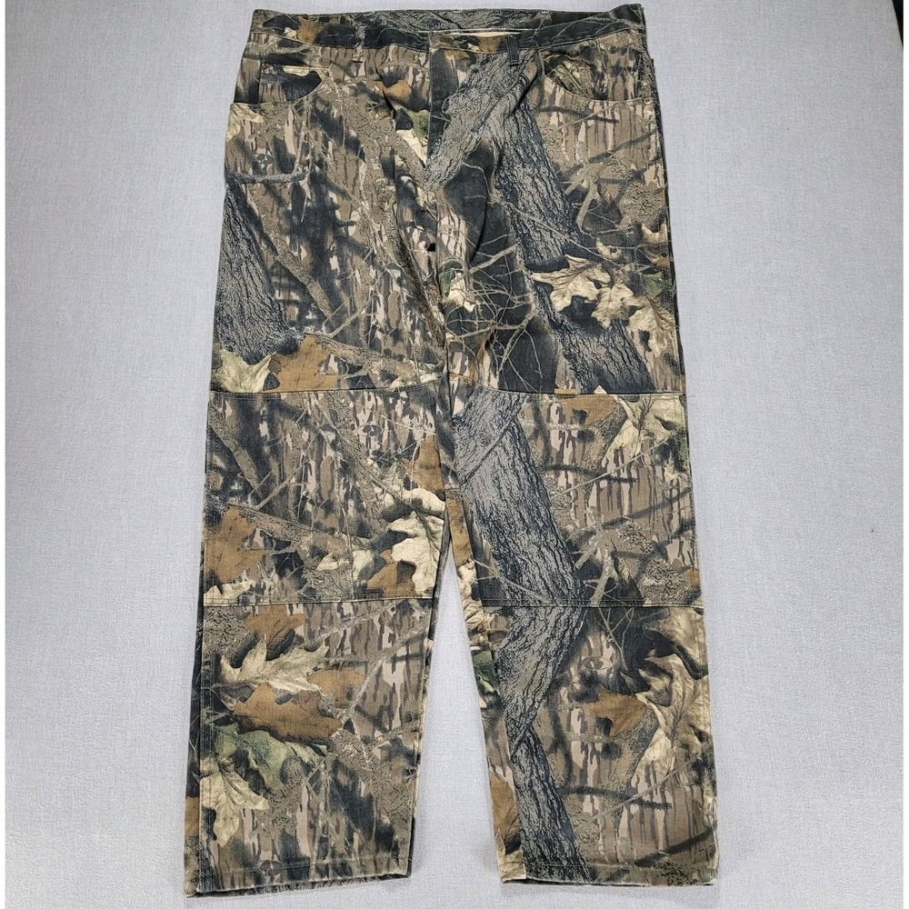 VTG Wrangler Jeans Men's 42x30 Camoluflage Hunting Double Knee USA‎ 97GR1CM